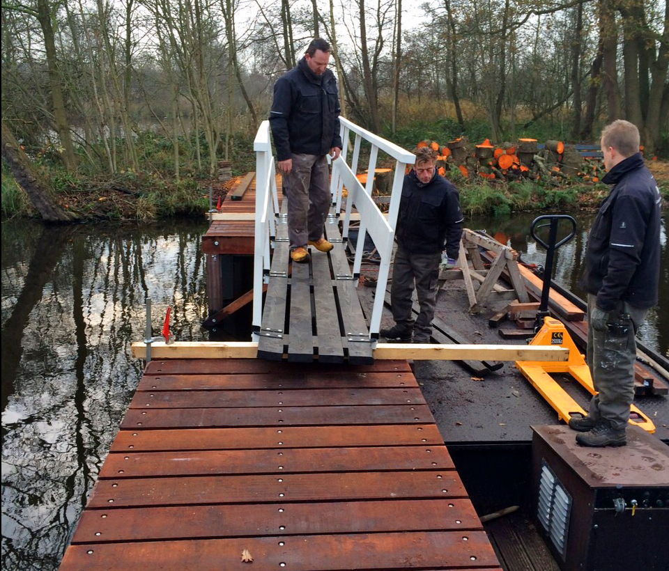 brug Scheene (1) Nieuwe brug over de Scheene